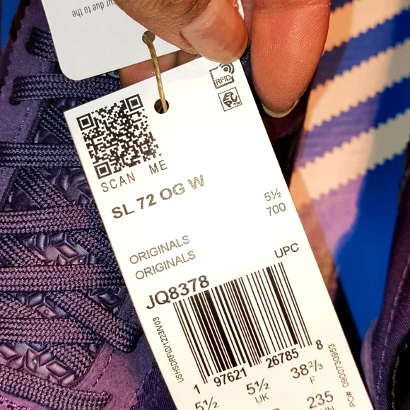 Adidas SL 72 OG WMNS in Aurora Plum NEW IN BOX - Picture 5 of 8